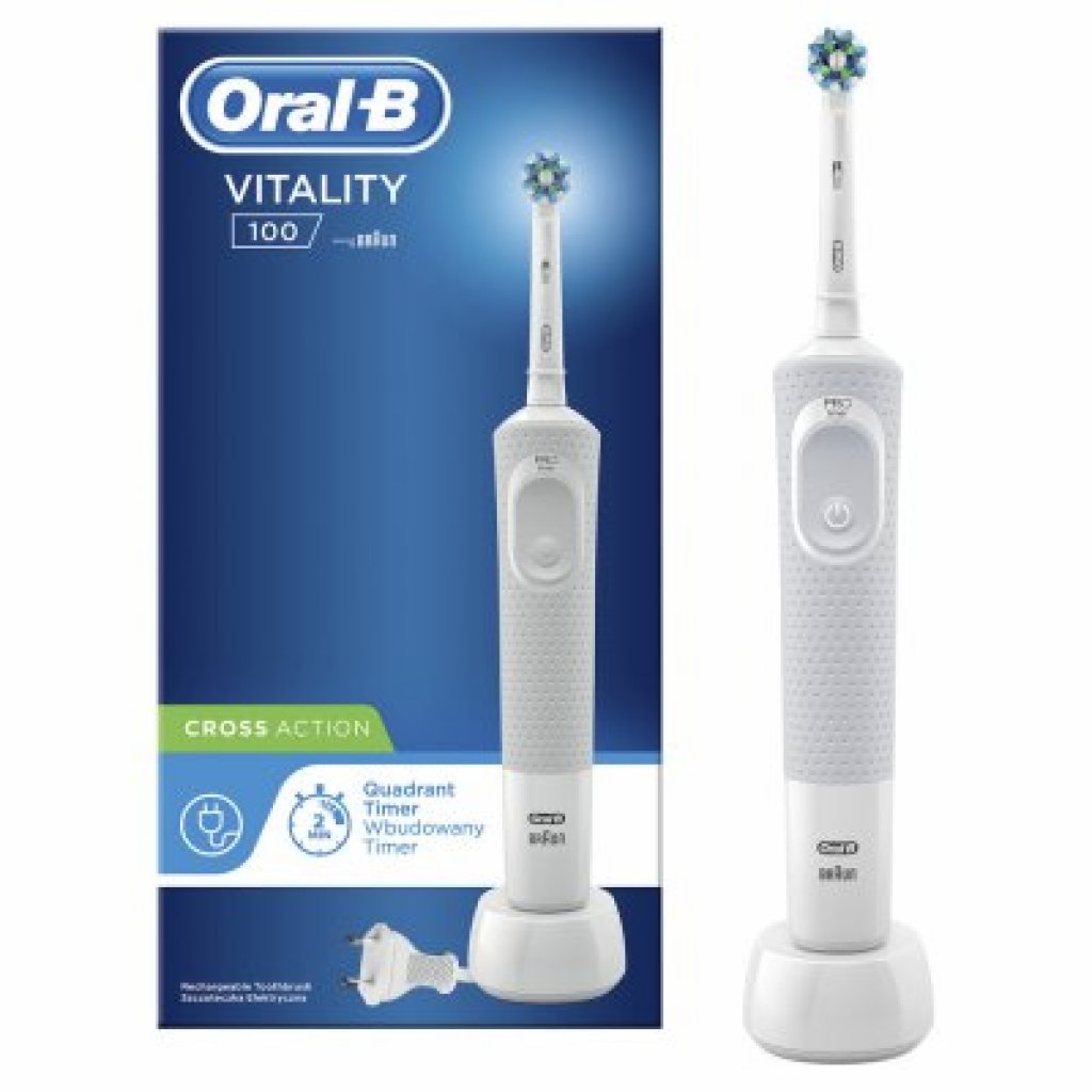 Obrázek zobrazuje produkt Oral-B Vitality Cross Action 100 White